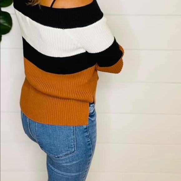 Off the Shoulder Sweater - Picture 2 of 5